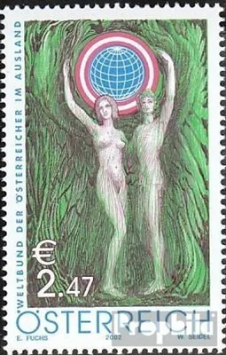 Produktbild von Briefmarken Österreich 2002 Mi 2389 (kompl.Ausg.) gestempelt Auslandsösterreicher