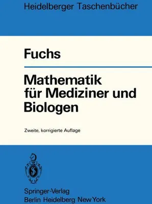 Obrázek produktu pro Mathematik für Mediziner und Biologen