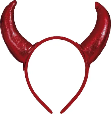 Image de Fiestas Guirca - Bandeau Cornes de Diable pour femme FG784 (Taille unique) (Rouge)