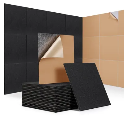 Immagine prodotto di Solidchoice - Pannelli fonoassorbenti 30 x 30 x 1 cm - Isolamento acustico ad alta densità