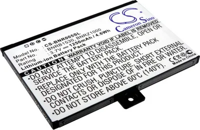 Produktbild von TECHTEK Akku Kompatibel mit [Barnes & Noble] 005, BNRV100, BNRZ100, nook, NOOK Classic Ersetzt 9875521, für 9BS11GTFF10B3, für BNRB1530, für BNRB4