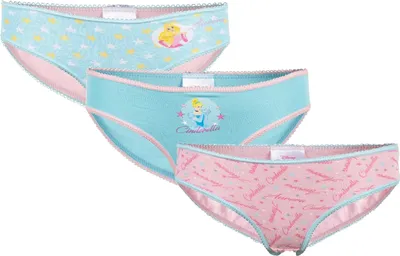 Obrázok produktu pre Disneyho princezné - nohavičky (3-pack) Farebné 98/104 Disney