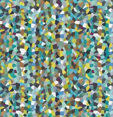 Produktbild von Klebefolie - Möbelfolie Signac bunt geometrisch Nachbildungfolie 45 cm x 200 cm