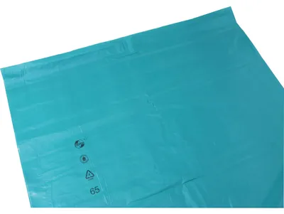 Produktbild von Müllsack 240l 80mic blau 100 Stück