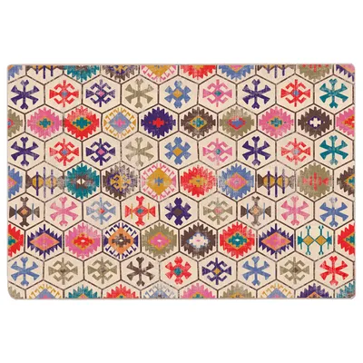 Image de Tapis lavable Multicolore 190x300 cm Antidérapant
