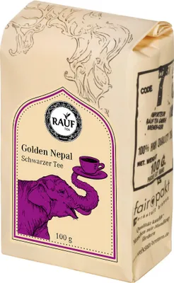 Produktbild von Rauf Tee Schwarzer Tee Golden Nepal