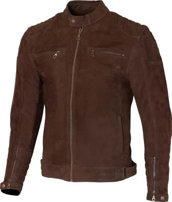 Produktbild von Merlin Torsten TFL D3O Motorrad Lederjacke, braun, 4XL