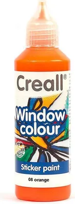 Immagine prodotto di Colore per finestre riposizionabile Creall Glass - arancione