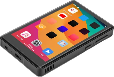 Produktbild von MP4-Player mit Bluetooth 5.0, 4-Zoll-Touchscreen, WLAN, tragbarer HiFi-Musikplayer, E-Book-Radio, Unterstützung für Android 8.1