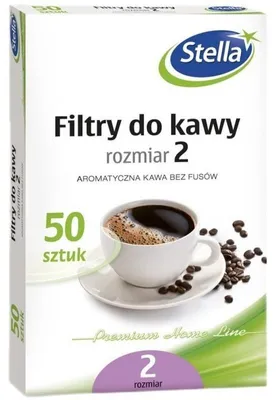 Obrázek produktu pro Filtr kávový Stella č. 2, 50 ks