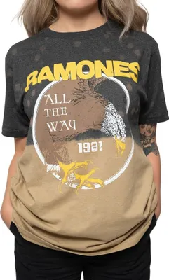 Produktbild von Ramones - "All The Way" T-Shirt für Herren/Damen Uni RO3454 (L) (Schwarz)