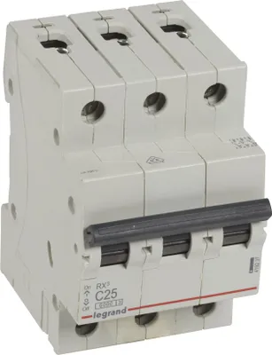 Produktbild von Legrand RX3 Stromunterbrecher Miniatur-Leistungsschalter Typ C 3
