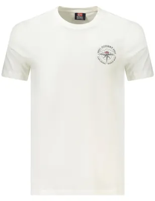 Produktbild von NORWAY 1963 Herren KURZARM-T-SHIRT Weiß 856034_BIWHITE : Größe - 2XL Größe: 2XL