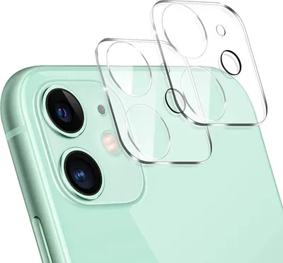 Immagine prodotto di Protezione della fotocamera per iPhone 11 [2 pezzi] Pellicola di protezione della fotocamera Pellicola trasparente in vetro temperato Pellicola di protezione contro i graffi dell'obiettivo posteriore Protezione dell'obiettivo Phonillico®
