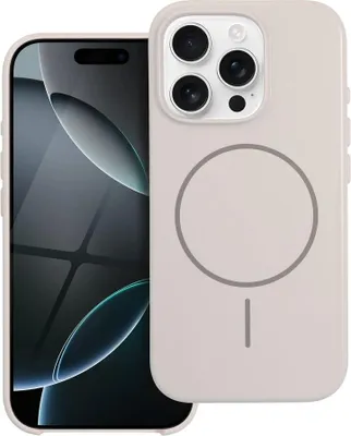 Produktbild von Glänzende Mag Cover kompatibel mit MagSafe für IPHONE 17 PRO weiß