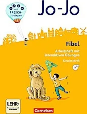 Produktbild von Jo-Jo Fibel 1. Schuljahr - Allgemeine Ausgabe 2016. Arbeitsheft mit interaktiven Übungen - In Druckschrift mit Einlegern