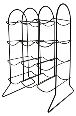 Produktbild von Weinregal, Metall, Schwarz