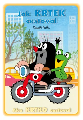 Obrázek produktu pro Omalovánka Strana A5 Jak Krtek cestoval