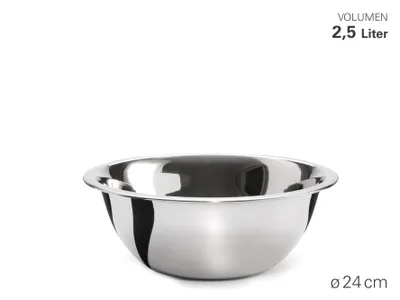 Immagine prodotto di Ciotola da cucina Karl Weis Ø 24 cm, acciaio inox
