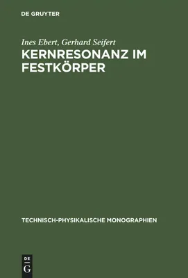Produktbild von Kernresonanz im Festkörper