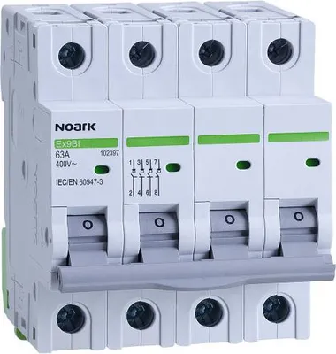 Obrázek produktu pro Odpojovač 4P 63A Ex9BI Noark 102397