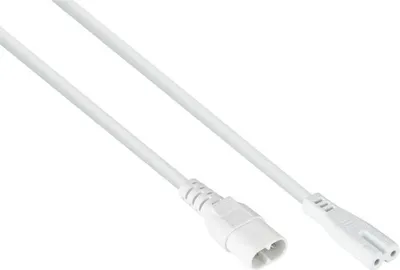 Obrázok produktu pre kabelmeister Euro-Verläng. Stecker C8 an C7, weiß, 2m