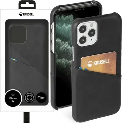 Zdjęcie produktu dla Krusell 62155, Pokrowiec, Apple, iPhone 12 Mini, 13,2 cm (5.18"), Czarny