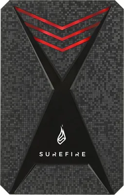 Zdjęcie produktu dla SureFire Gaming, 1 TB, 2.5", Micro-USB B, 3.2 Gen 1 (3.1 Gen 1), 450 MB/s, Czarny, Szary