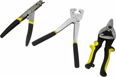 Produktbild von Trockenbauzangen-Set - FARTOOLS - Scheren - Knabberzangen - Crimpzangen