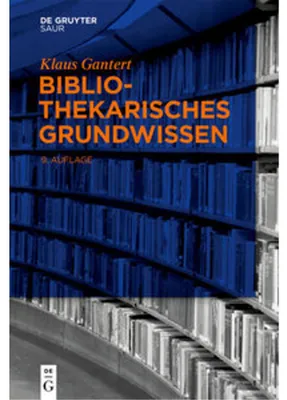 Obrázok produktu pre Bibliothekarisches Grundwissen