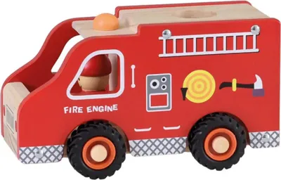 Obrázok produktu pre Drevený hasičský automobil, Egmont Toys