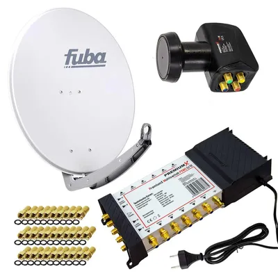 Produktbild von PremiumX SAT Anlage Fuba DAA 780 G Antenne 5/12 Multiswitch LNB F-Stecker