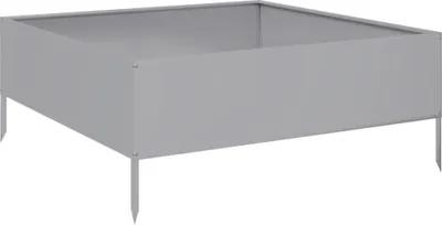 Produktbild von Hochbeet 100x100x25 cm Verzinkter Stahl
