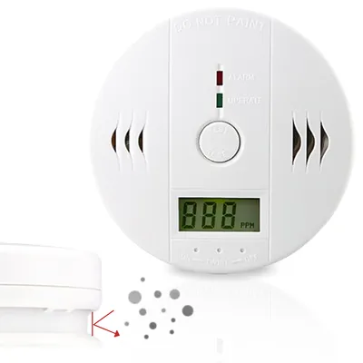 Produktbild von Yakimz CO Kohlenmonoxid 1x Feuermelder Gasmelder Geschäft Detektor Rauchmelder Detektor Brandmelder Empfangsbereichen Kohlenmonoxid Empfangsbereichen Detektor einfache installation Melder Feuermelder
