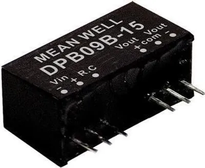 Immagine prodotto di MEAN WELL DPB09C-15 Alimentatore e convertitore di tensione 9 W (DPB09C-15)