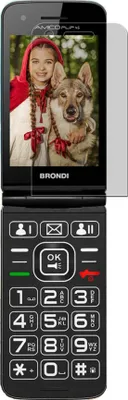 Immagine prodotto di 2x Brondi Amico Dual Sim Premium 7H pellicola di protezione Antibatterica Antiurto