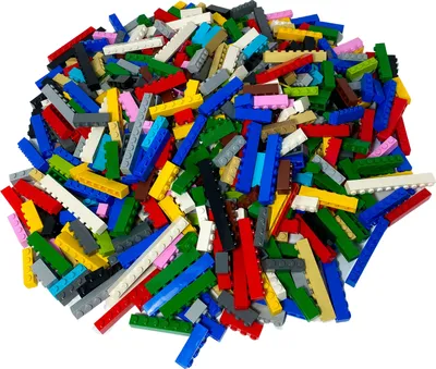 Obrázek produktu pro LEGO® 1x2, 1x4, 1x6 kostek Vysoké kostky Smíšené NEW! Množství 50x