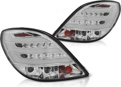 Produktbild von LED Lightbar Rückleuchten passend für Peugeot 207 Bj. 06-09 Chrom
