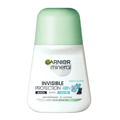 Produktbild von Garnier deo Invisible Bwc Clean Baumwolle Roll OH 50ml
