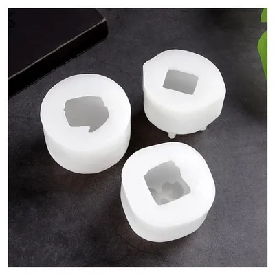 Produktbild von 3D-Silikonformen in Zitronenform für Kerzen und Seifen