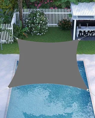 Produktbild von Famanu Sonnensegel UV-Schutz und Windschutz - wetterfest 3 x 3 m