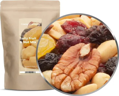Produktbild von SALTY FRUIT & NUT MIX ZIP Beutel 600g