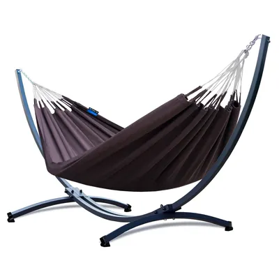 Obrázek produktu pro Potenza houpací síť s rámem Pro dvě osoby houpací 230x160 cm I Galvanizace rám 220 kg