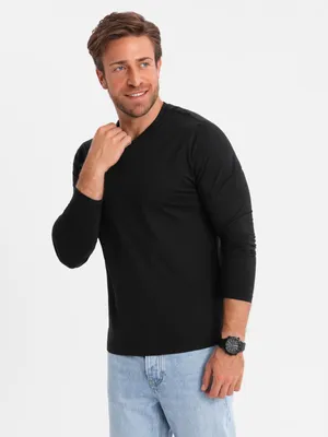 Produktbild von Ombre Clothing Langarm-T-Shirt für Männer Avasant gewohnheiten M