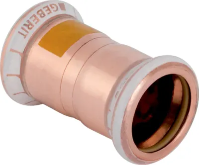 Produktbild von Geberit GE Mapress, Kupfer, Gasmuffe, d22mm, 1 Stk.
