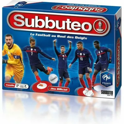 Immagine prodotto di MEGABLEU Gioco ufficiale Subbuteo Squadra francese FFF
