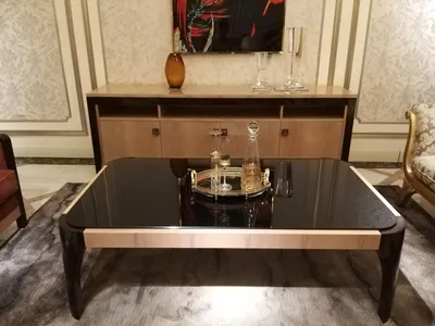 Immagine prodotto di Tavolino da caffè in legno design tavolino laterale divano divano tavoli di design lucido nuovo
