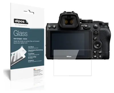 Obrázok produktu pre 2x ochranná fólia pre Nikon Z5 - Anti-Shock 9H fólia dipos Glass plastové sklo