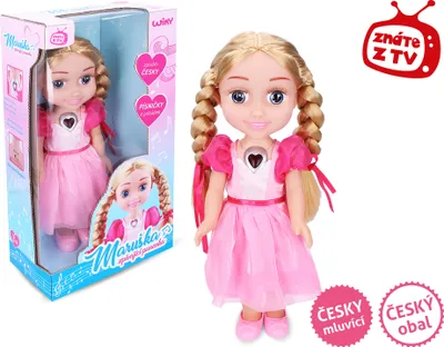 Immagine prodotto di Bambola canterina Marushka 33 cm - Confezione ceca