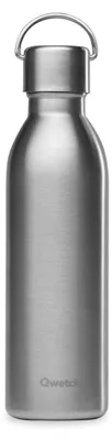 Isolierflasche 600 ml Edelstahl mit Henkel, 24h kalt, 12h warm